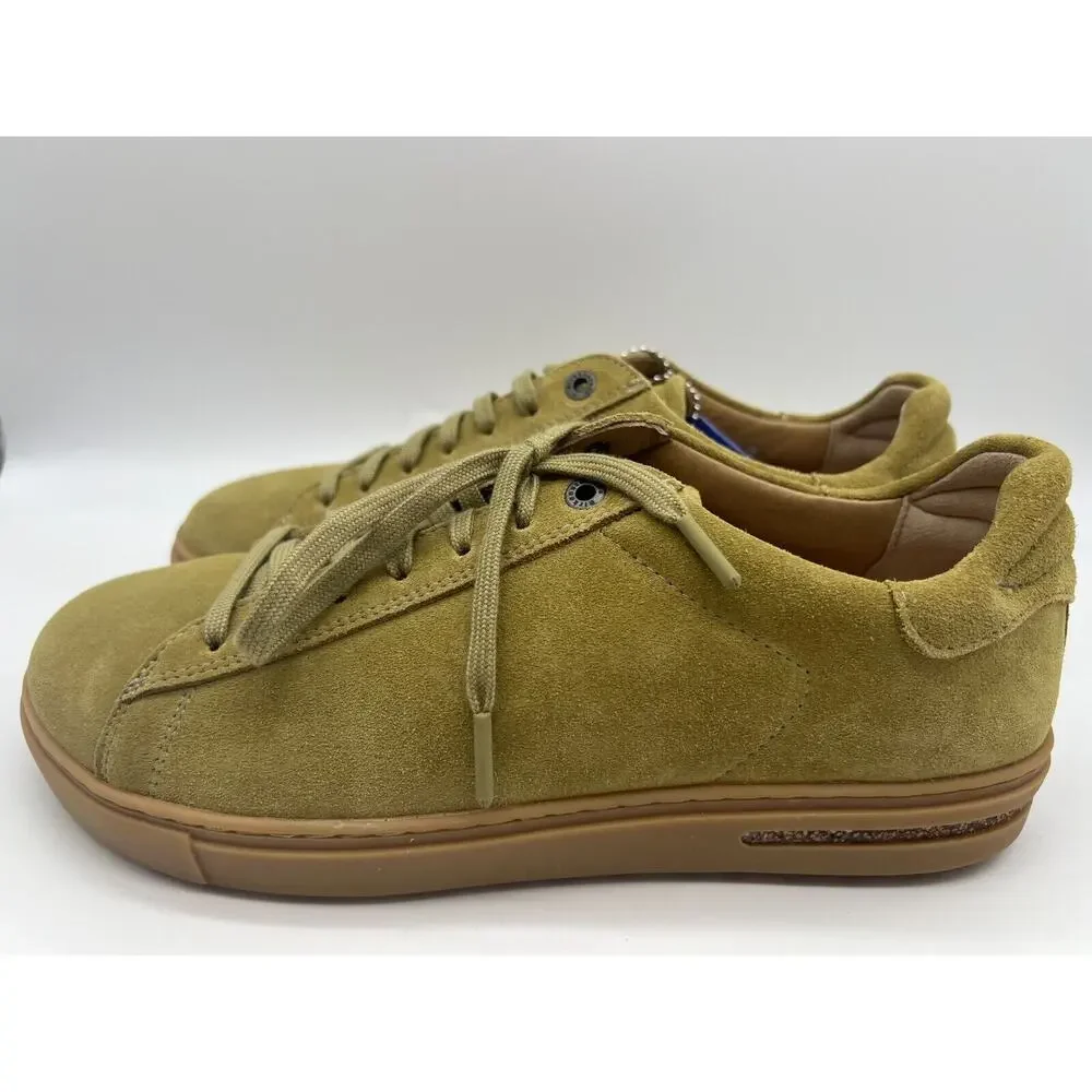 Birkenstock Bend Low Khaki Suede Shoes Size W10/M8 NEW - Picture 2 of 12